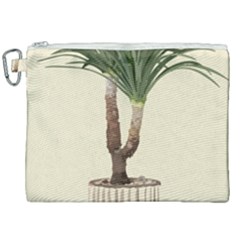 Tree Vector Art In A Flower Pot Canvas Cosmetic Bag (xxl) by Sarkoni