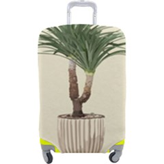 Tree Vector Art In A Flower Pot Luggage Cover (large) by Sarkoni