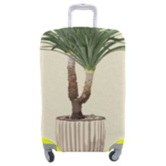 Tree Vector Art In A Flower Pot Luggage Cover (medium) by Sarkoni