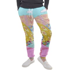 Pillows And Vegetable Field Illustration Adventure Time Cartoon Men s Jogger Sweatpants by Sarkoni