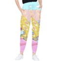 Pillows And Vegetable Field Illustration Adventure Time Cartoon Women s Tapered Pants View1