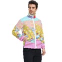 Pillows And Vegetable Field Illustration Adventure Time Cartoon Men s Bomber Jacket View2