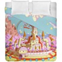 Adventure Time Multi Colored Celebration Nature Duvet Cover Double Side (California King Size) View1