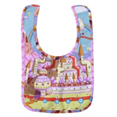 Adventure Time Multi Colored Celebration Nature Baby Bib by Sarkoni