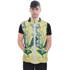 Botanical Plants Green Men s Puffer Vest