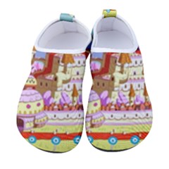 Adventure Time Multi Colored Celebration Nature Men s Sock-style Water Shoes by Sarkoni