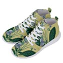 Botanical Plants Green Men s Lightweight High Top Sneakers View2