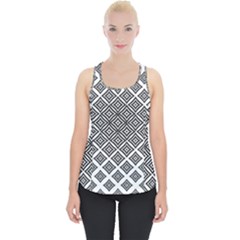 Background Pattern Halftone Piece Up Tank Top by Pakjumat