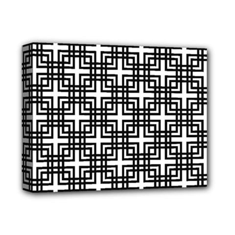 Pattern Vector Halftone Wallpaper Deluxe Canvas 14  x 11  (Stretched)