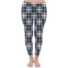 Pattern Vector Halftone Wallpaper Classic Winter Leggings