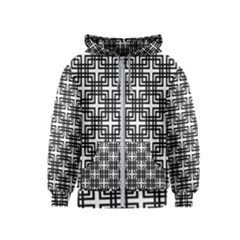 Pattern Vector Halftone Wallpaper Kids  Zipper Hoodie