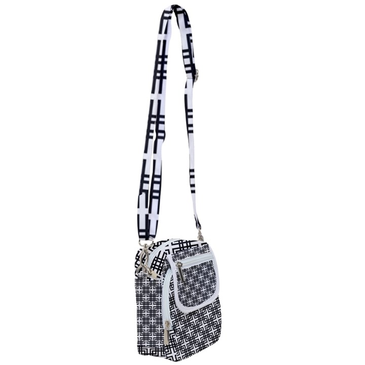 Pattern Vector Halftone Wallpaper Shoulder Strap Belt Bag