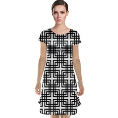 Pattern Vector Halftone Wallpaper Cap Sleeve Nightdress