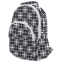 Pattern Vector Halftone Wallpaper Rounded Multi Pocket Backpack