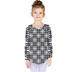 Pattern Vector Halftone Wallpaper Kids  Long Sleeve T-Shirt