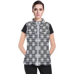 Pattern Vector Halftone Wallpaper Women s Puffer Vest