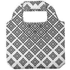 Background Pattern Halftone Foldable Grocery Recycle Bag by Pakjumat