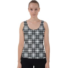 Pattern Vector Halftone Wallpaper Velvet Tank Top