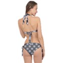 Pattern Vector Halftone Wallpaper Tie It Up Bikini Set View2