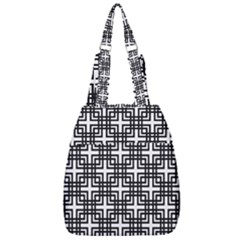 Pattern Vector Halftone Wallpaper Center Zip Backpack