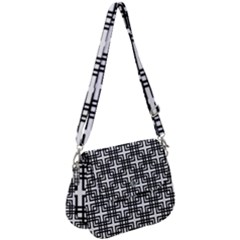 Pattern Vector Halftone Wallpaper Saddle Handbag