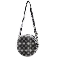 Pattern Vector Halftone Wallpaper Crossbody Circle Bag