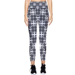 Pattern Vector Halftone Wallpaper Pocket Leggings 