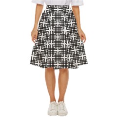 Pattern Vector Halftone Wallpaper Classic Short Skirt