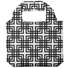 Pattern Vector Halftone Wallpaper Foldable Grocery Recycle Bag