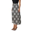 Pattern Vector Halftone Wallpaper Classic Midi Chiffon Skirt View2