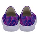 Geometric Background Abstract Kids  Canvas Slip Ons View4