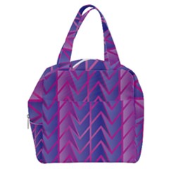 Geometric Background Abstract Boxy Hand Bag by Pakjumat