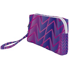 Geometric Background Abstract Wristlet Pouch Bag (small) by Pakjumat