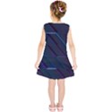 Glass Scifi Violet Ultraviolet Kids  Tunic Dress View2