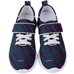 Glass Scifi Violet Ultraviolet Women s Velcro Strap Shoes by Pakjumat