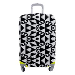 Geometric Tile Background Luggage Cover (small) by Apen