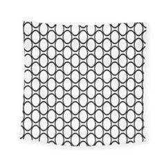 Black Pattern Halftone Wallpaper Square Tapestry (small) by Apen