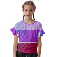 Pattern Banner Set Dot Abstract Kids  Cut Out Flutter Sleeves by Apen