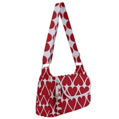 Hearts Pattern Seamless Red Love Multipack Bag by Apen