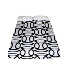 Ellipse Pattern Ellipse Dot Pattern Fitted Sheet (full/ Double Size) by Apen