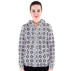 Ellipse Pattern Ellipse Dot Pattern Women s Zipper Hoodie by Apen