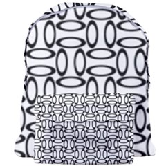 Ellipse Pattern Ellipse Dot Pattern Giant Full Print Backpack by Apen