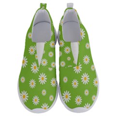 Daisy Flowers Floral Wallpaper No Lace Lightweight Shoes by Apen