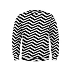 Zigzag Chevron Pattern Kids  Sweatshirt