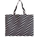 Zigzag Chevron Pattern Zipper Mini Tote Bag View2