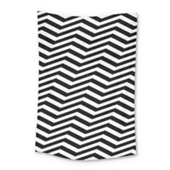 Zigzag Chevron Pattern Small Tapestry