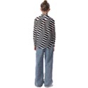 Zigzag Chevron Pattern Kids  Long Sleeve Shirt View2