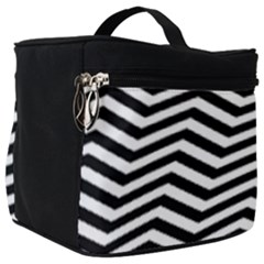 Zigzag Chevron Pattern Make Up Travel Bag (big)