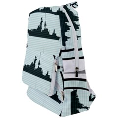 Ship Target Destroyer Warship Travelers  Backpack by Pakjumat