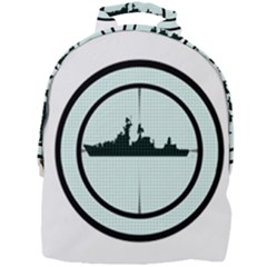 Ship Target Destroyer Warship Mini Full Print Backpack by Pakjumat